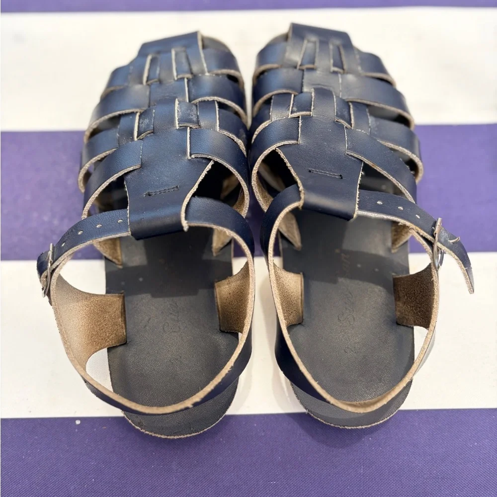 Boys Navy blue Saltwater Sandal